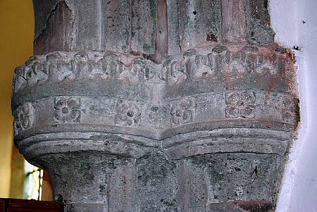 St Gennys - Detail of Capital